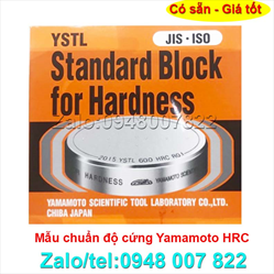  Mẫu chuẩn độ cứng Yamamoto HRC67